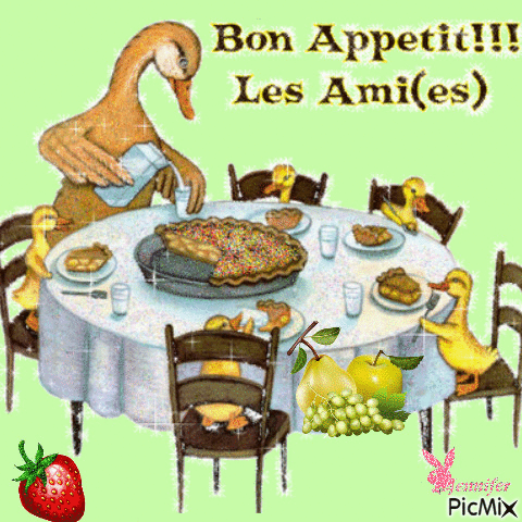 bon appetit - Ingyenes animált GIF