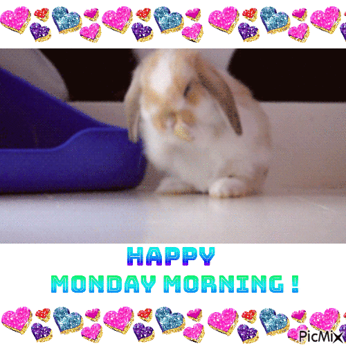 Monday morning - GIF animado grátis