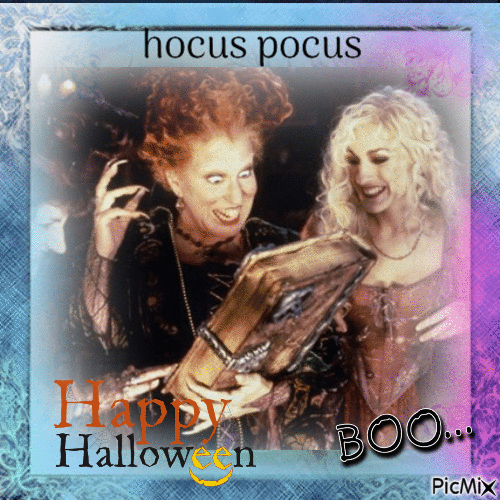 hocus pocus - Gratis animeret GIF