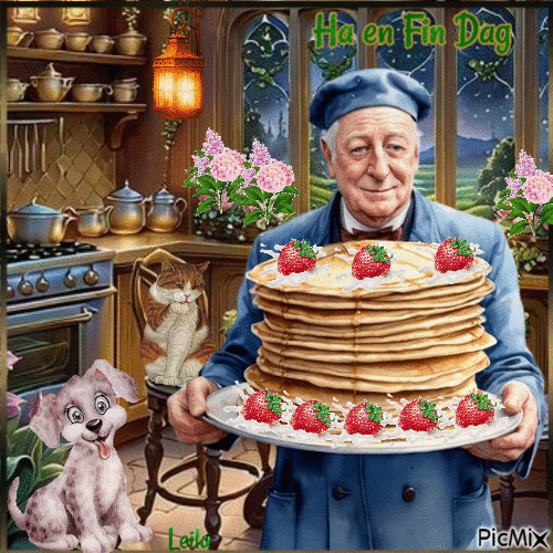 Pancake day. Have a Nice Day - Бесплатни анимирани ГИФ