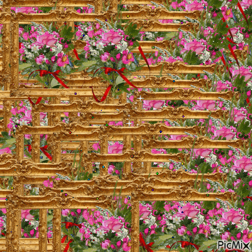 sfondo fiori - Darmowy animowany GIF