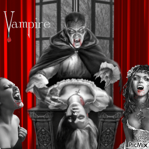 vampire - Gratis animeret GIF