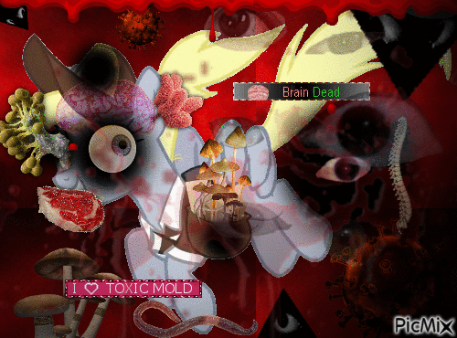 Derpy Hooves infection AU - Zdarma animovaný GIF