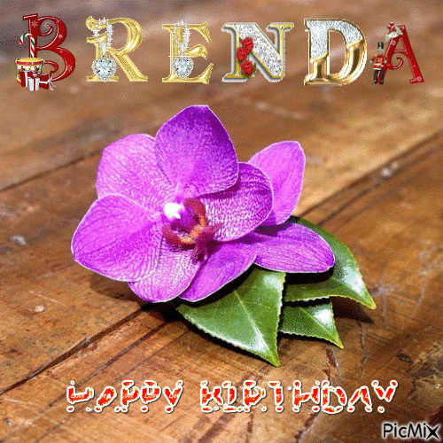 BRENDA BIRTHDAY .. - Free animated GIF