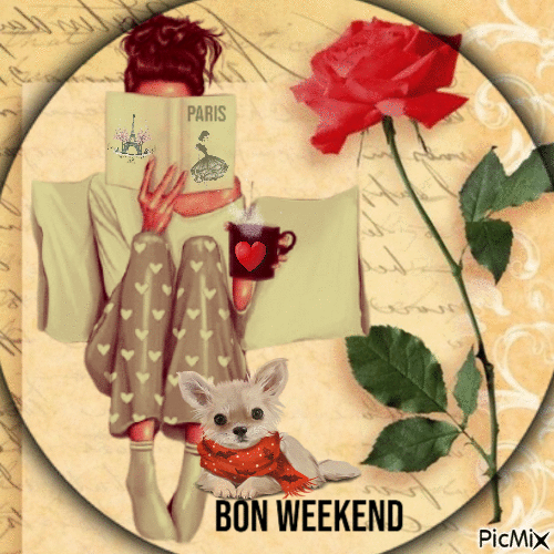 Bon weekend - 無料のアニメーション GIF