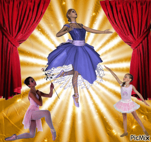 concours ballet - Animovaný GIF zadarmo