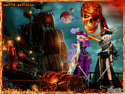 pirates - Besplatni animirani GIF