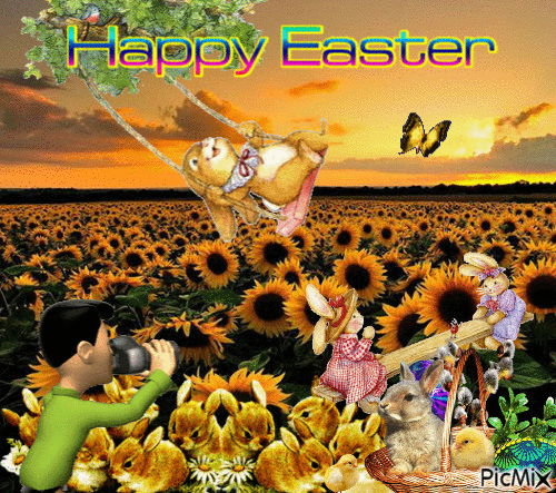 Easter fun - Gratis animerad GIF