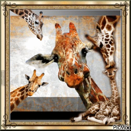Giraffe - GIF เคลื่อนไหวฟรี