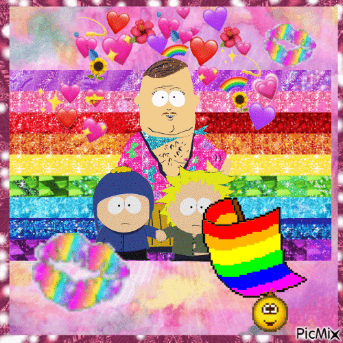 The Gay Icons of South Park - GIF animé gratuit