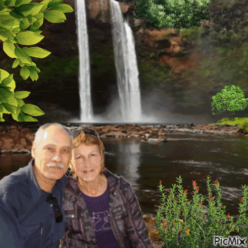 Cachoeira - Ingyenes animált GIF