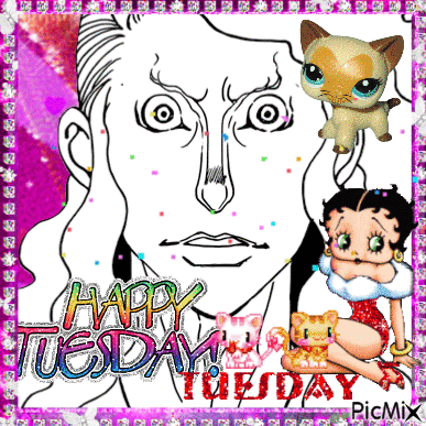 Happy hinrigh Tuesday! - Gratis animerad GIF