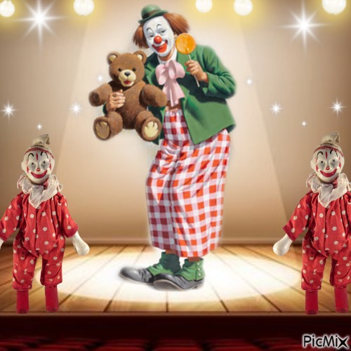 Happy Clown - zadarmo png