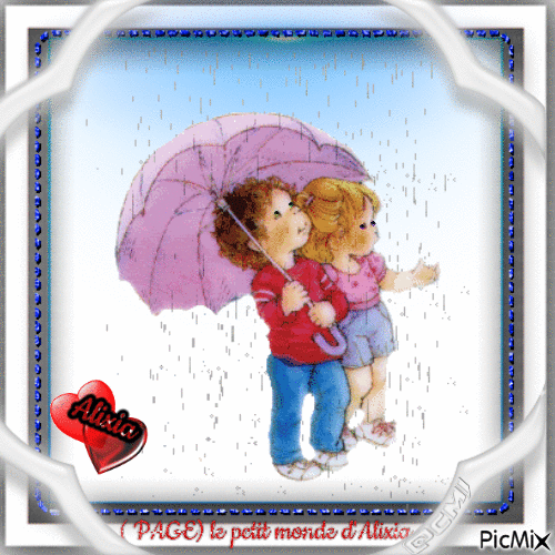 Tien il pleut - Bezmaksas animēts GIF