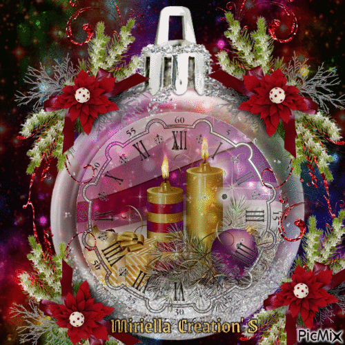 Contest !Boule de Noël - Ingyenes animált GIF