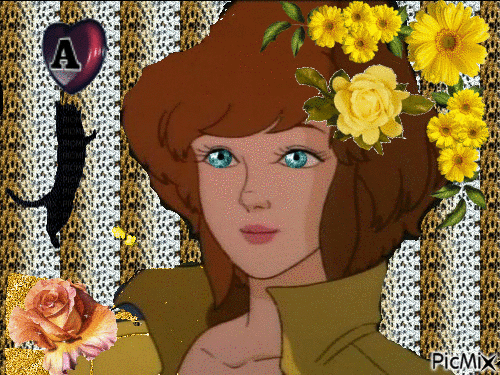 April O'Neil - Bezmaksas animēts GIF