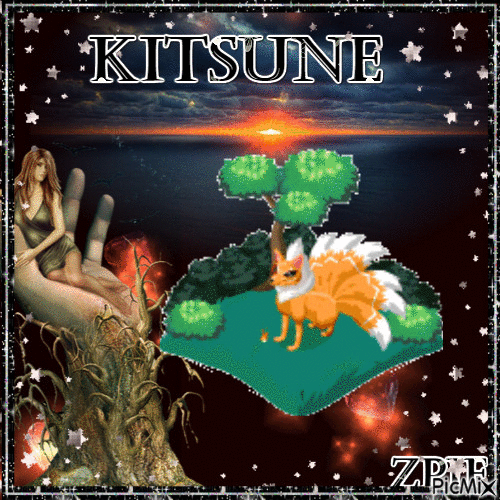 Kitsune 3.00 TREE - Δωρεάν κινούμενο GIF