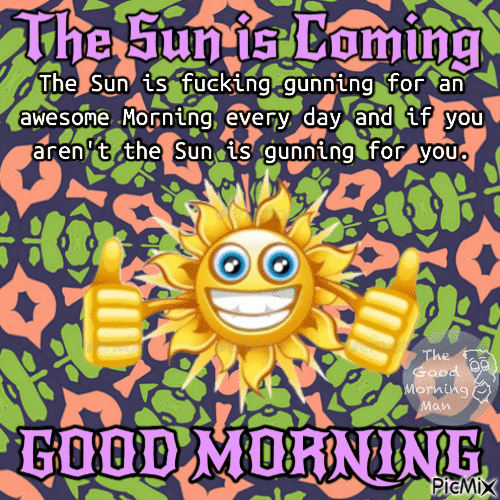 The Sun is Coming - GIF animasi gratis