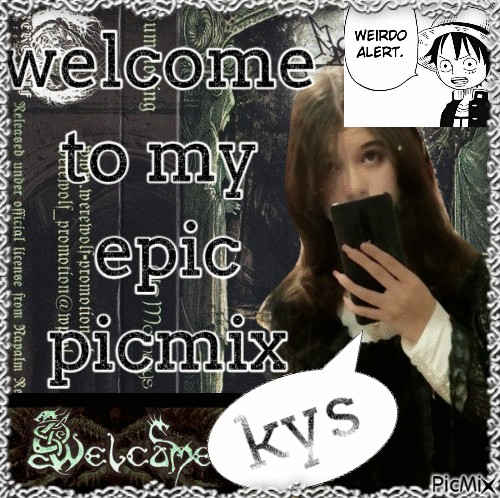 WELCOME TO MY EPIC PICMIX - GIF animé gratuit