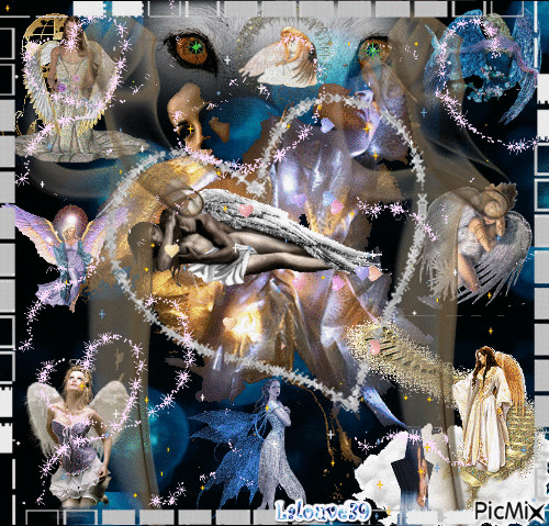 Coeur des Anges - Δωρεάν κινούμενο GIF