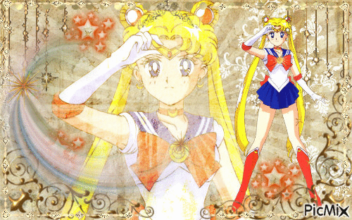 Sailor Moon! - 免费动画 GIF
