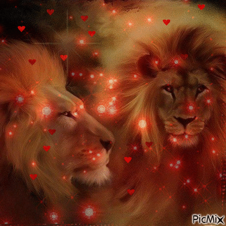 Lion King - GIF animasi gratis