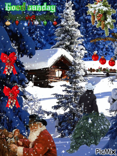 Noël dans l'ouest Américain 8 2021 - Безплатен анимиран GIF