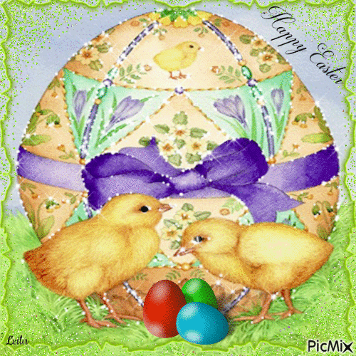 Happy Easter 44 - Besplatni animirani GIF