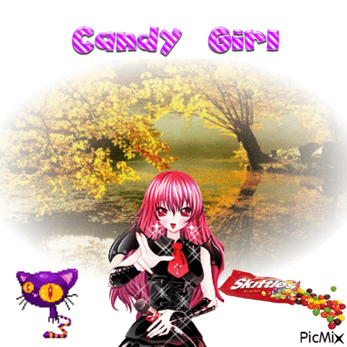 Candy Girl - Zdarma animovaný GIF