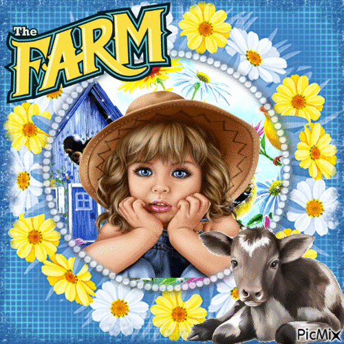 Summer on the Farm - GIF animé gratuit