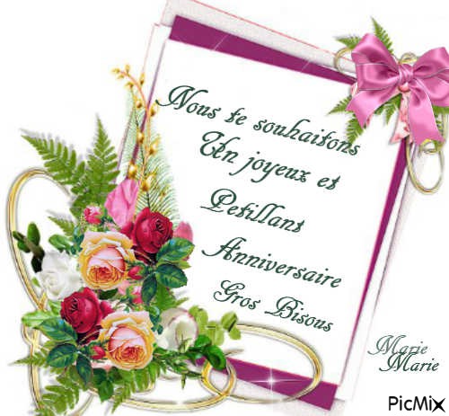 anniversaire - Free PNG