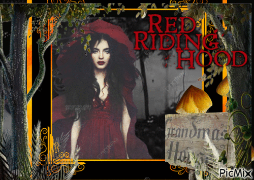 Red Riding Hood - Nemokamas animacinis gif