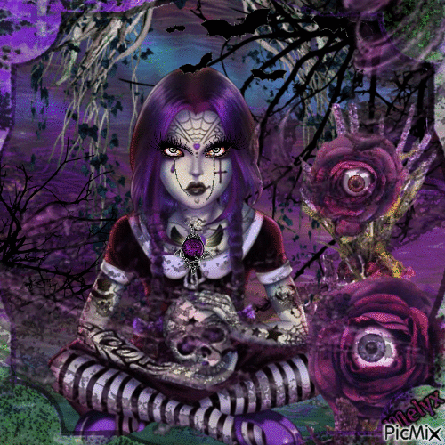 Alice in darkgothland - Gratis animerad GIF