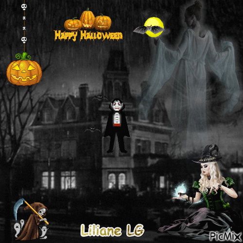 Halloween - dracula, lol - Бесплатный анимированный гифка