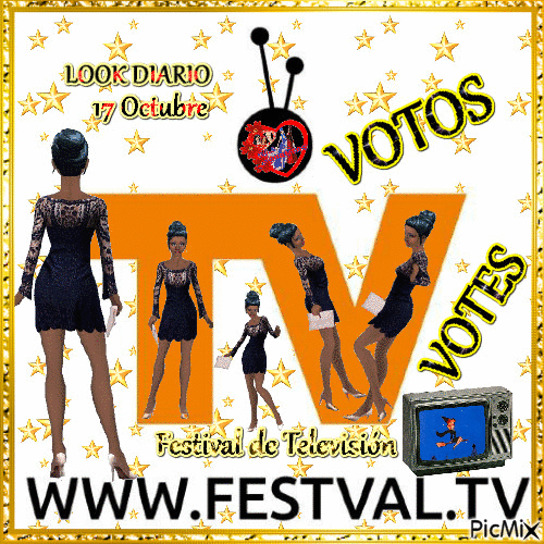 TV festival - Бесплатный анимированный гифка