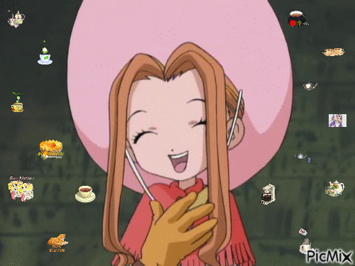 Giff Digimon Mimi créé par moi - GIF animado grátis