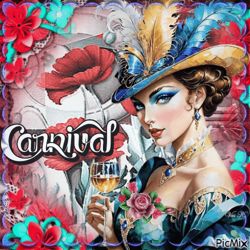 Carnaval - GIF animé gratuit