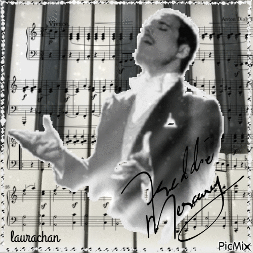 Freddie Mercury - Laurachan - 免费动画 GIF