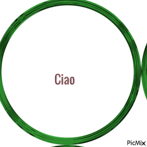 ciao - Бесплатный анимированный гифка