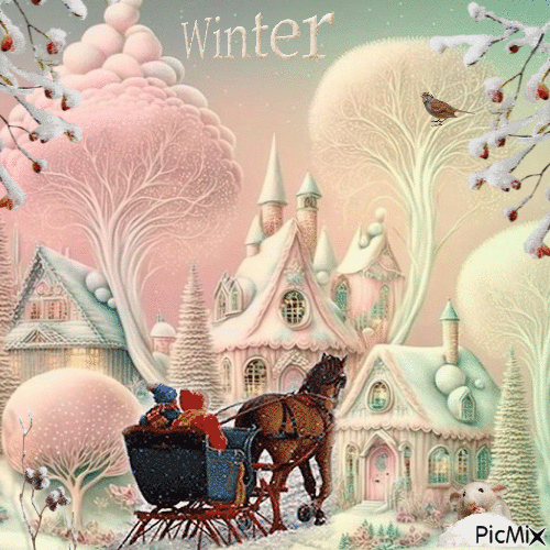 Winter. - Bezmaksas animēts GIF