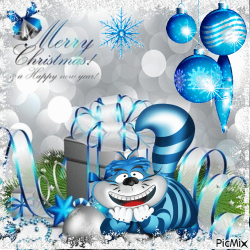 ☆☆CAT MERRY CHRISTMAS ☆☆ - Ingyenes animált GIF