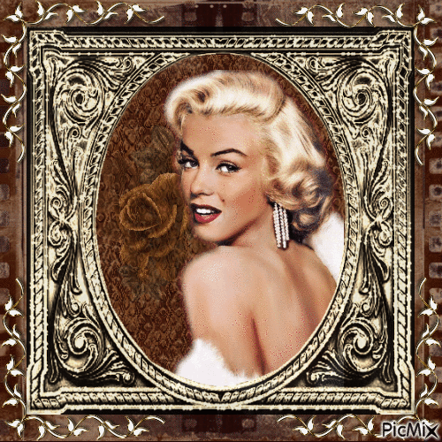 Marilyn Monroe, Actrice, Chanteuse américaine - 免费动画 GIF