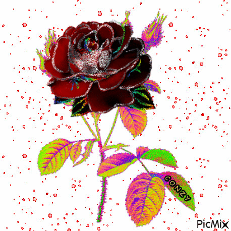 Flor colores - Безплатен анимиран GIF