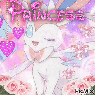 princess sylveon - GIF animé gratuit