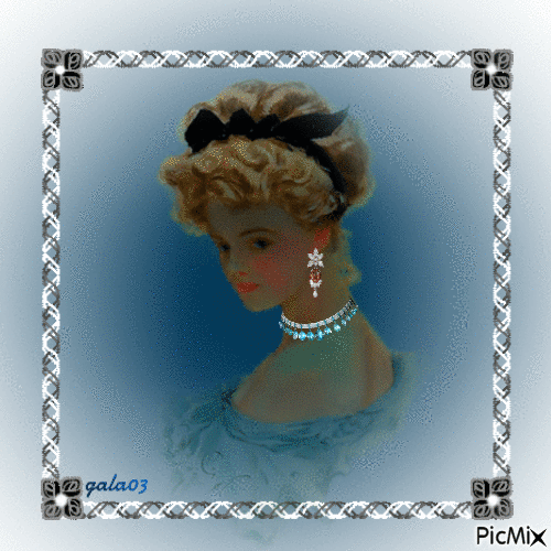 Aristocrat lady - Animovaný GIF zadarmo