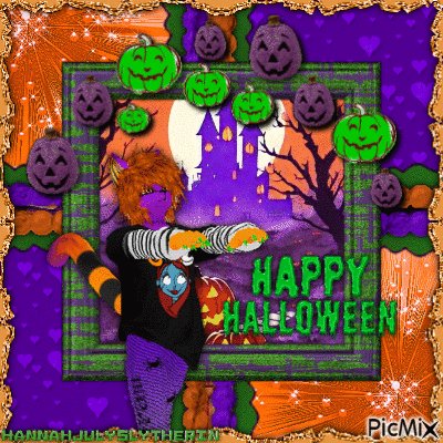 [[=Happy Halloween - Sam the Catboi=]] - Zdarma animovaný GIF