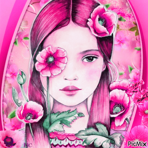 Farbe pink - Gratis animeret GIF