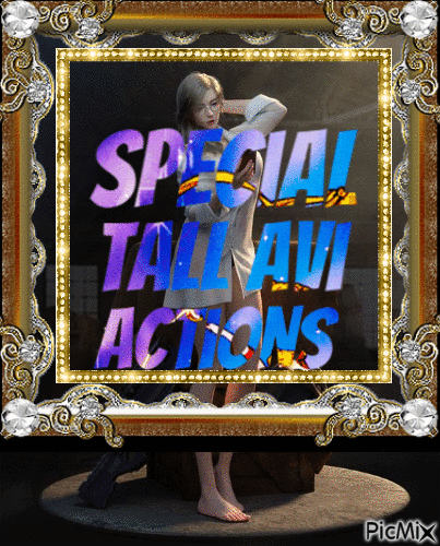 Special Tall avi Actions - GIF animasi gratis
