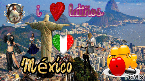 mexico love - GIF animé gratuit