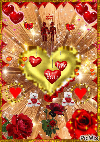 Happy Valentine - Bezmaksas animēts GIF